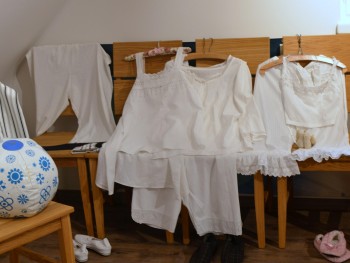 Výstava historického prádla 